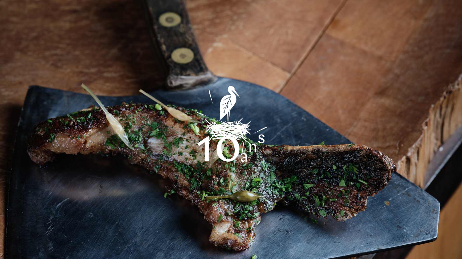 Menu célébration des 10 ans de Alchémille